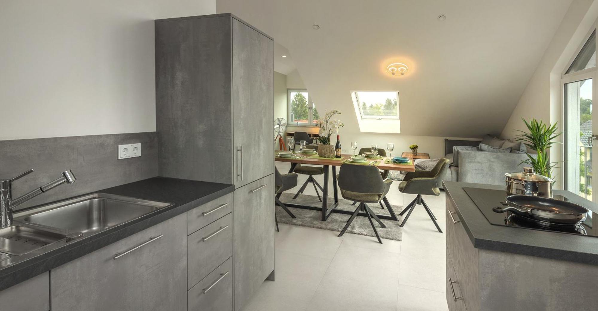 Sweethome - Poing Apartments ภายนอก รูปภาพ